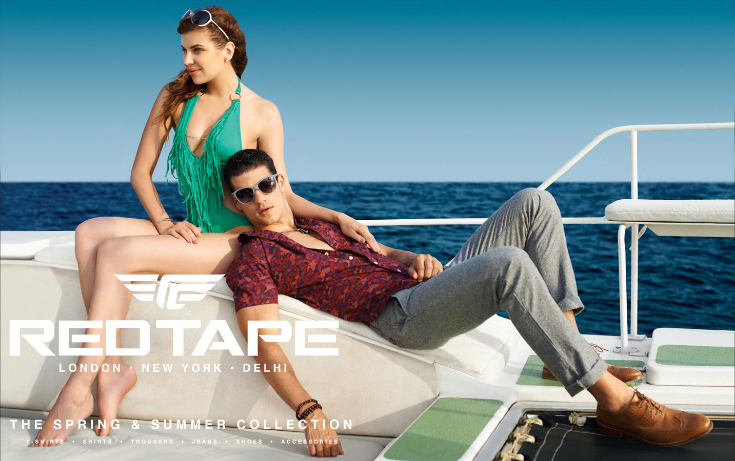 Buy Red Tape Khaki Mid Rise Flat Front Trousers for Men Online  Tata CLiQ