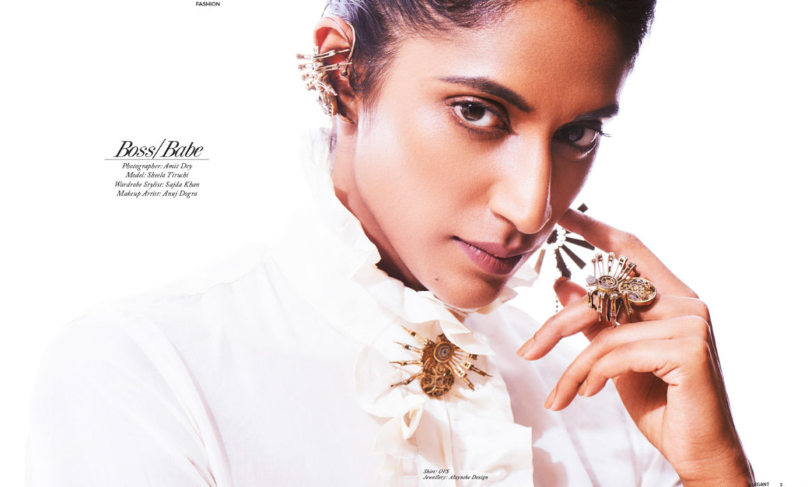 Fashion editorial Boss/Babe by Amit Dey, published in Elegant Magazine Aug 2017